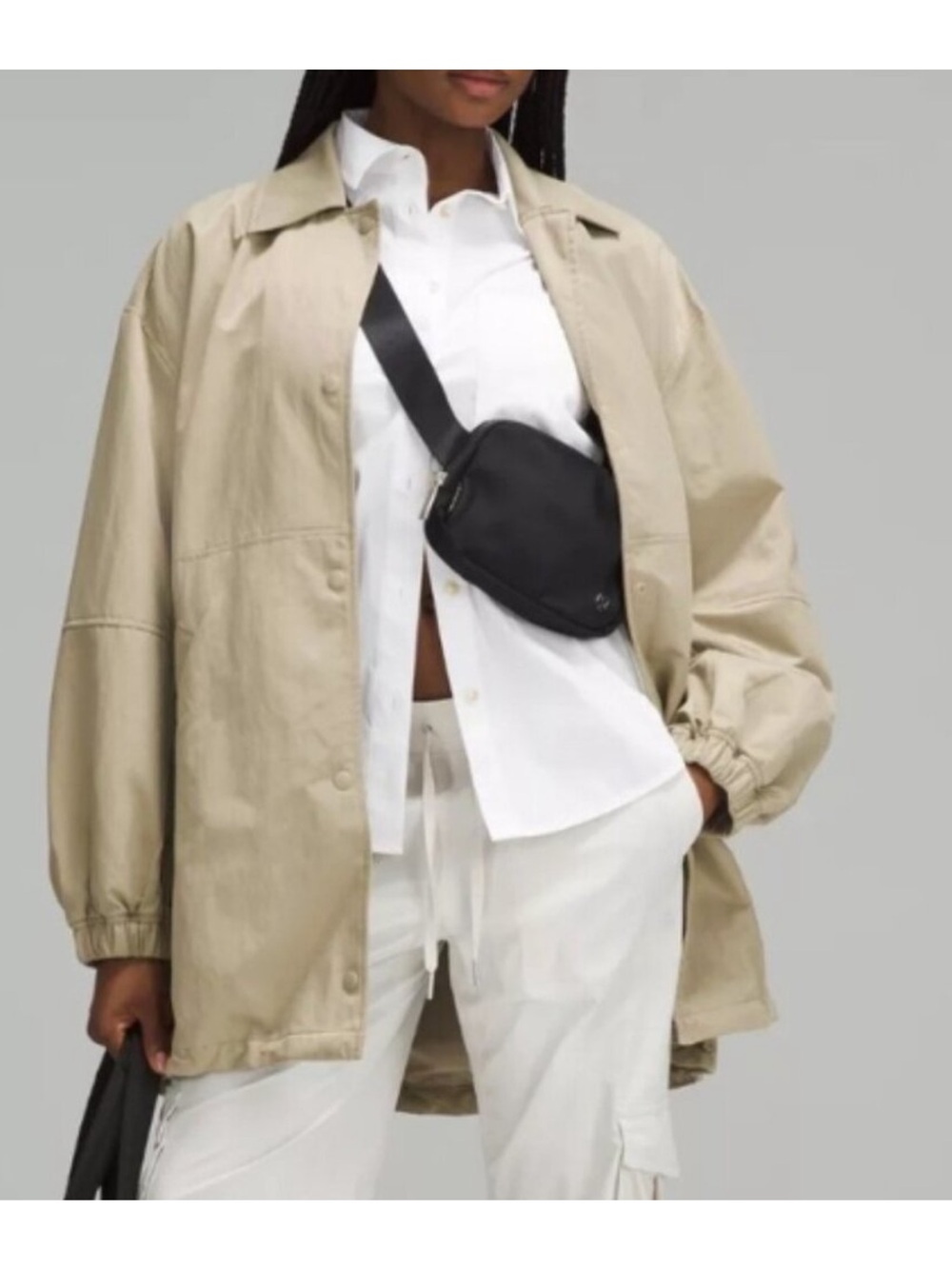 lululemon athletica oversized coaches jacket